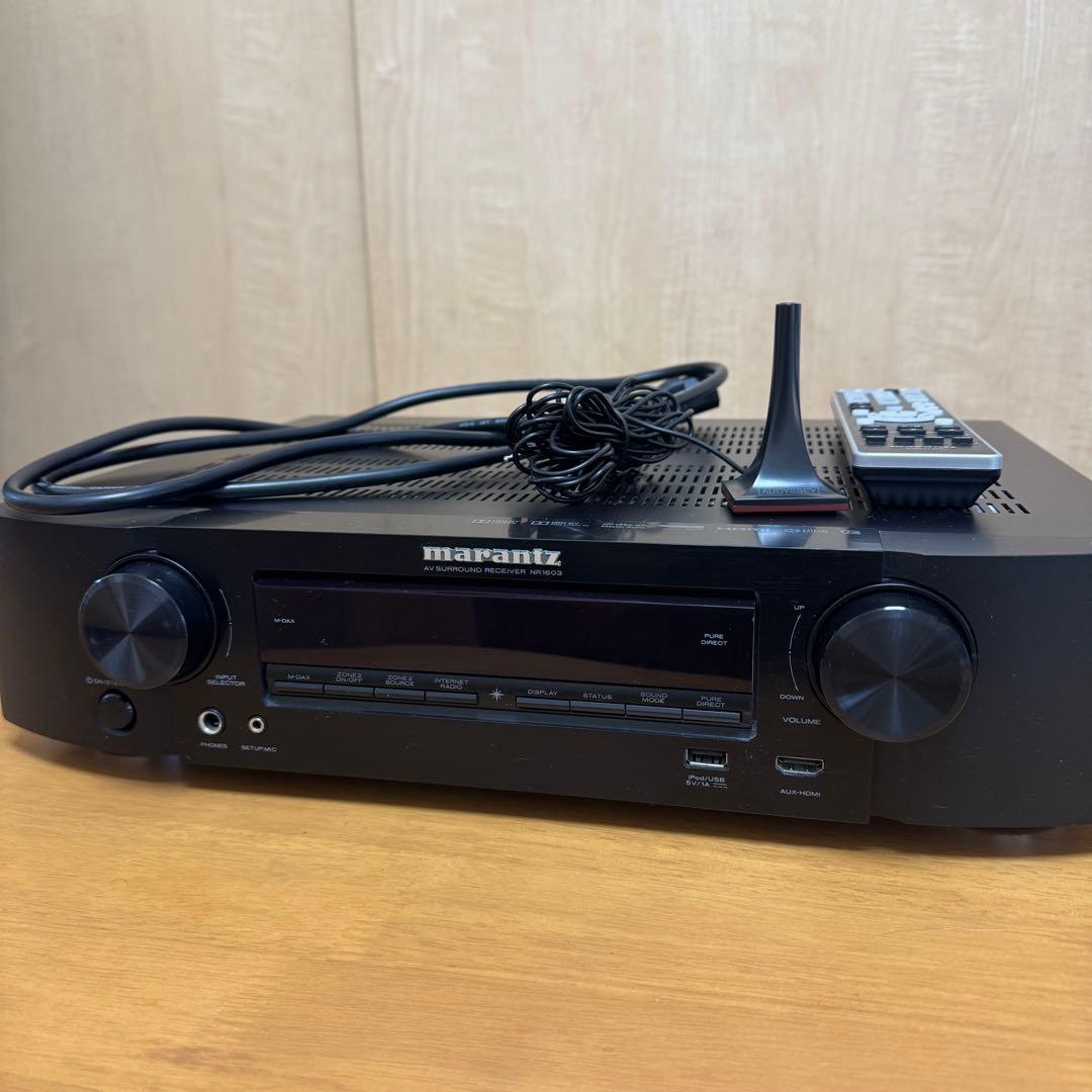 marantz NR1603 AVアンプ Marantz NR1603 7.1-channel home theater receiver with Apple