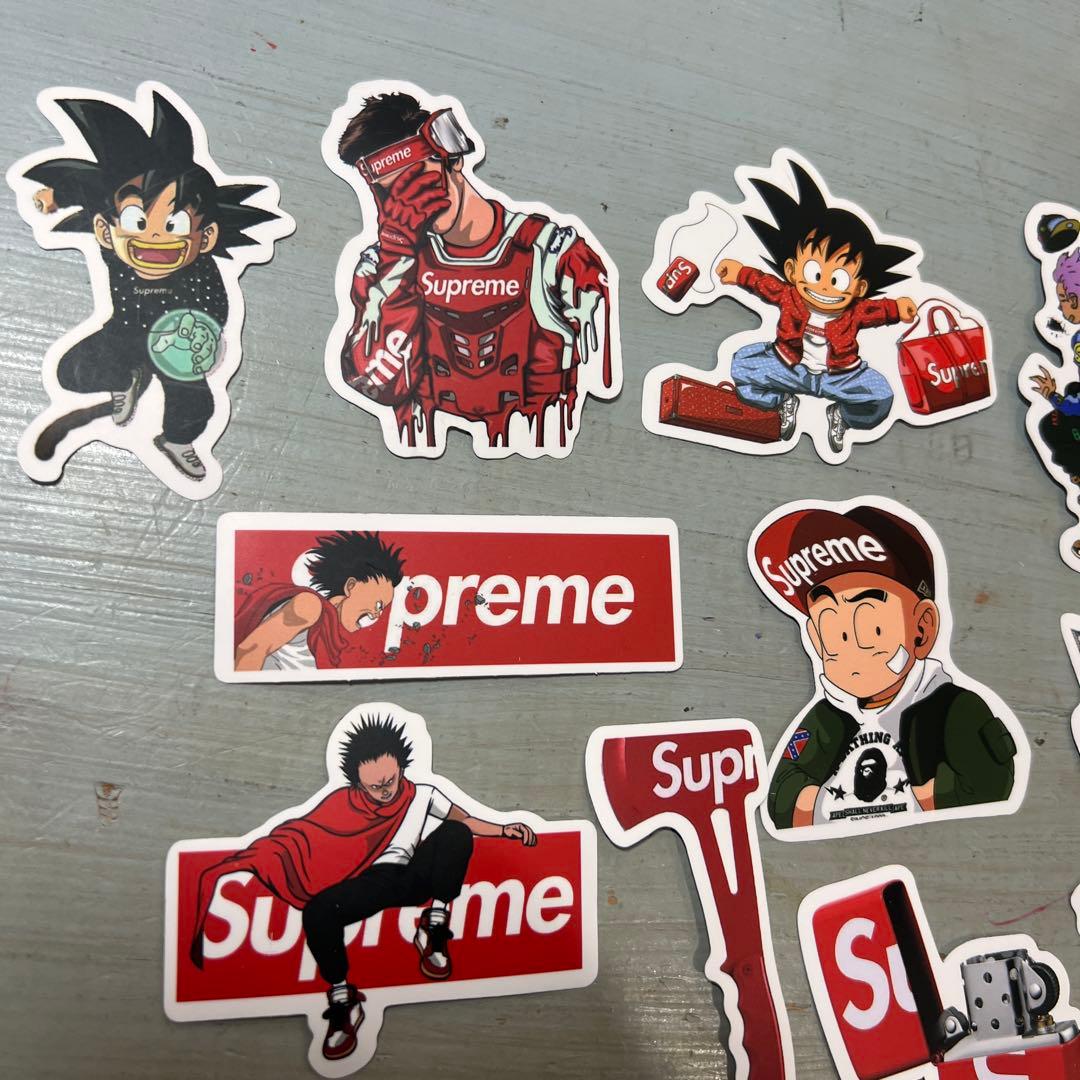 Supreme ステッカー 10枚セット シュプリーム ⑨ - メルカリ