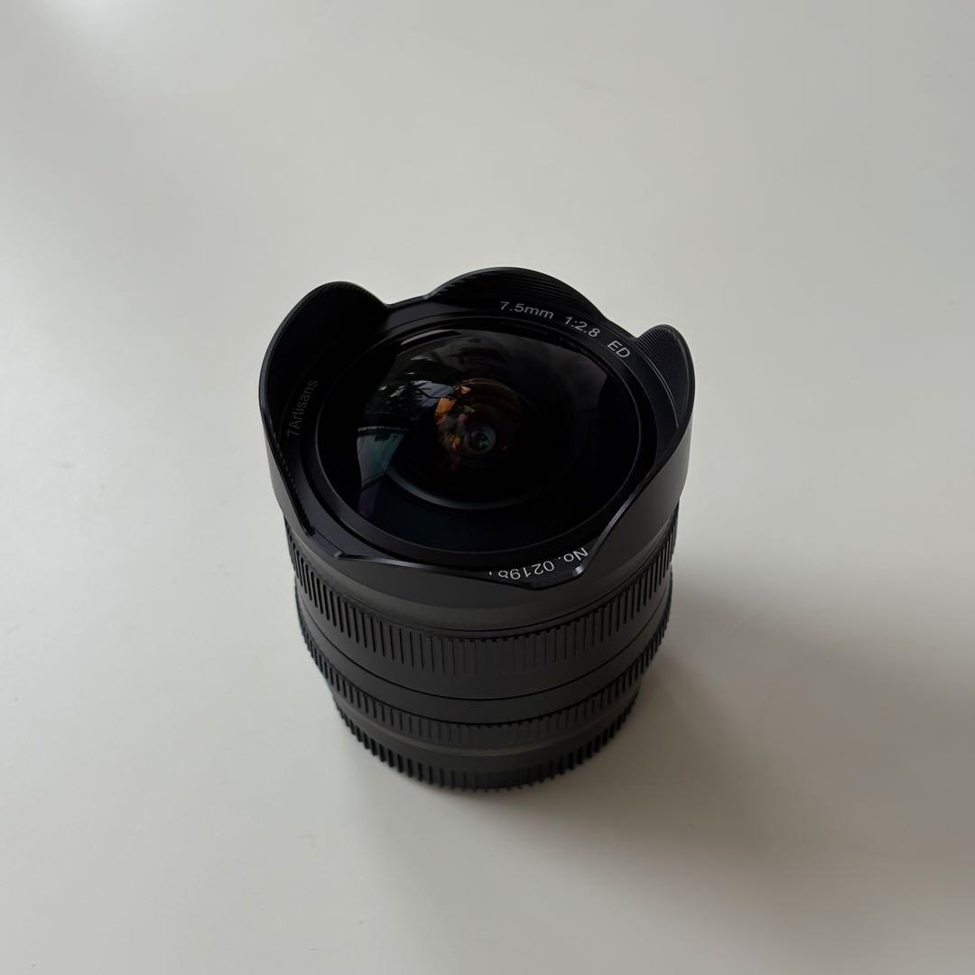 7Artisans 7.5mm F2.8 FISH-EYE II フジフイルム用