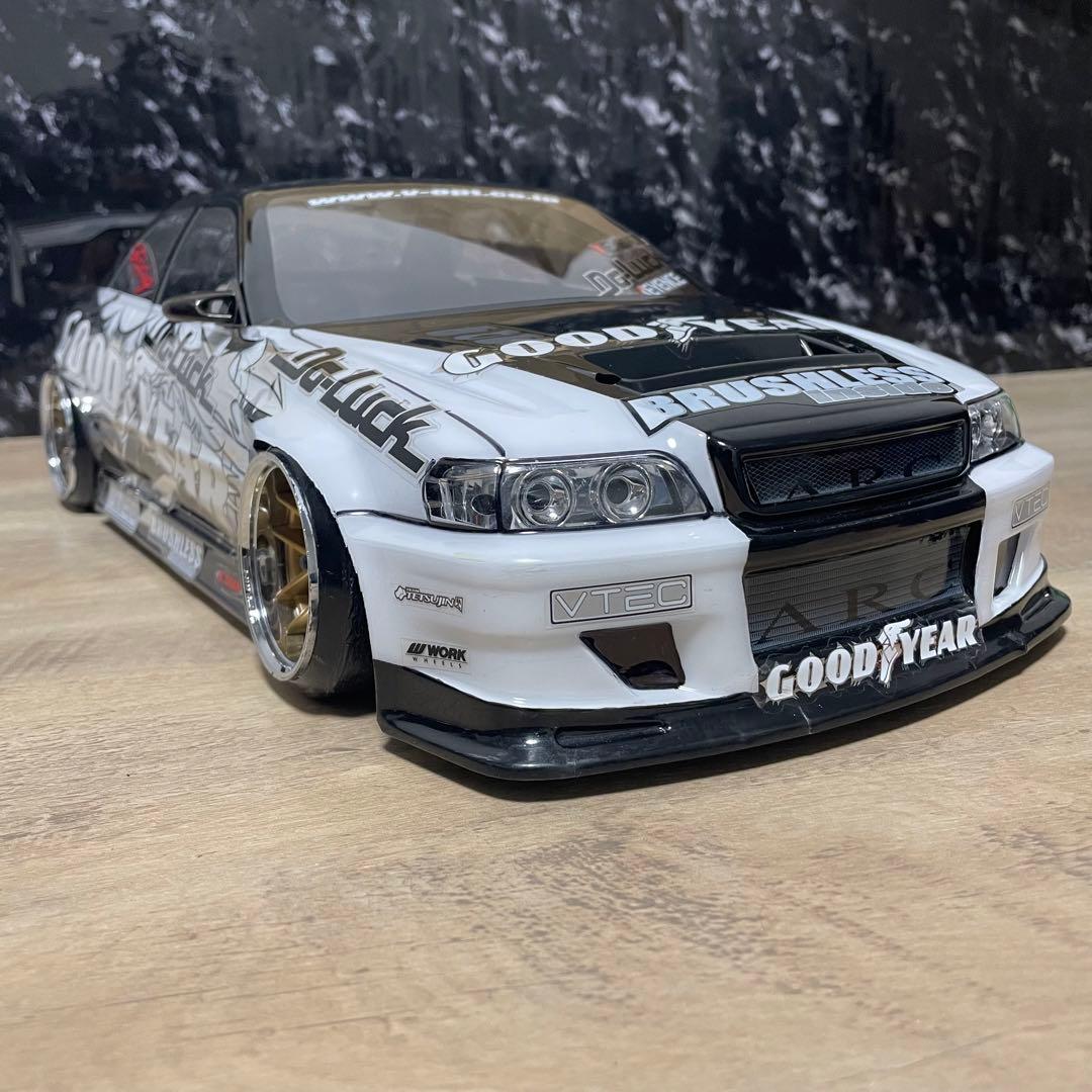 ヨコモ チェイサー ドリフト 1/10 ラジコン ボディ rc 塗装済み 完成品