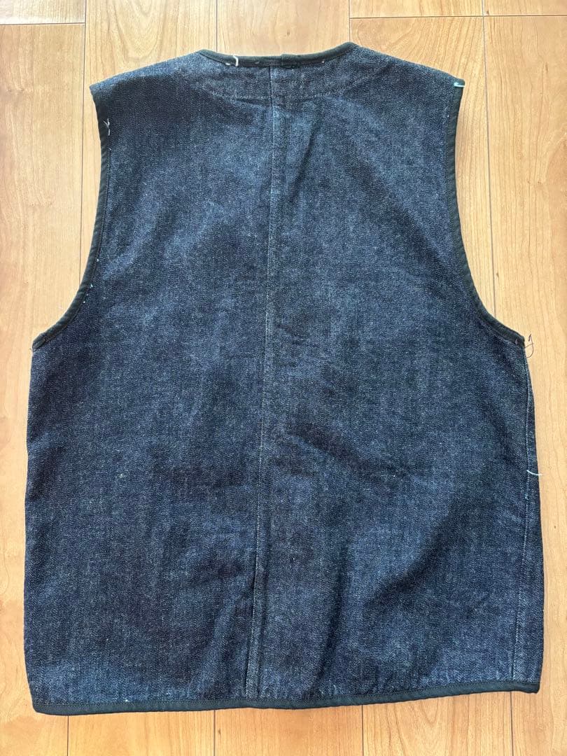 CONNERS CO デニムベストONEPIECE OF ROCK XL SOUTHPARK CHEWING