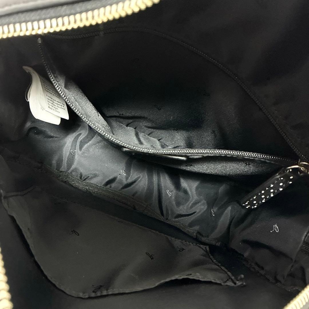 美品 アニエスベー マリオン 2way サークルバッグ ハンド 黒 www