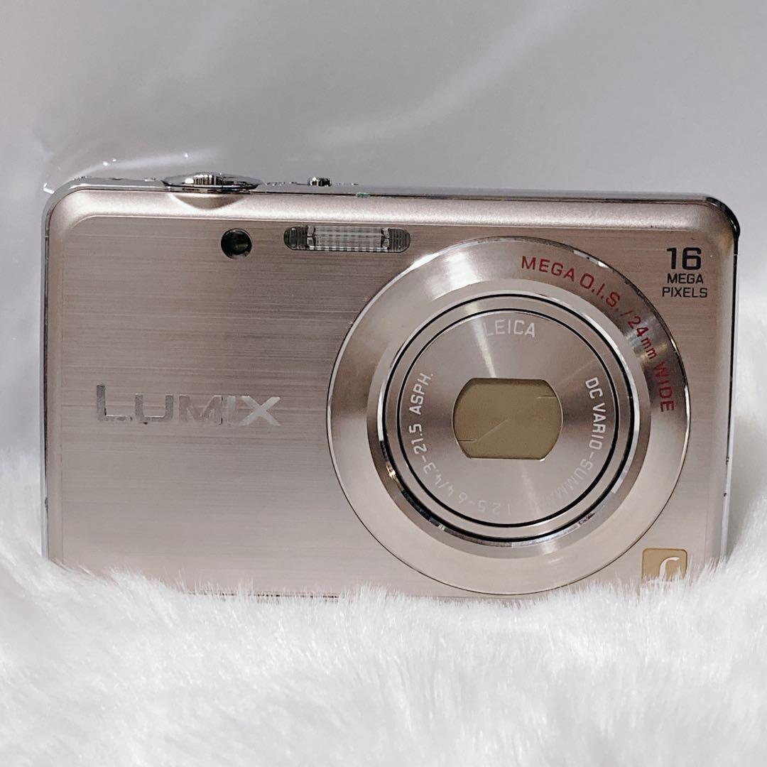 美品】Panasonic LUMIX DMC-FH8 デジカメ ピンクゴールド - メルカリ