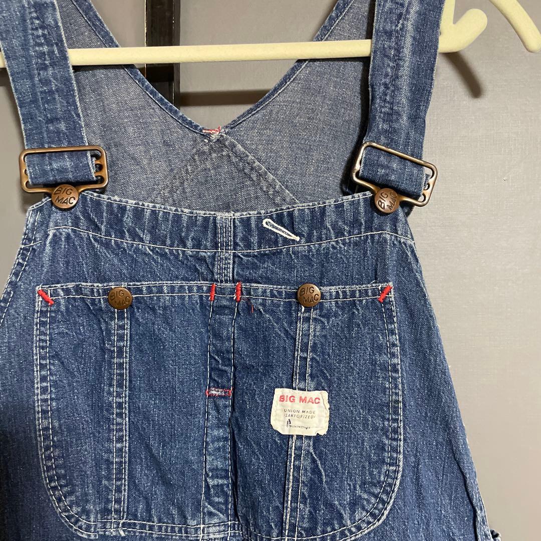 60s BIG MAC デニムオーバーオール 60's BIG MAC ビッグマック デニムオーバーオール JCPenney ストア