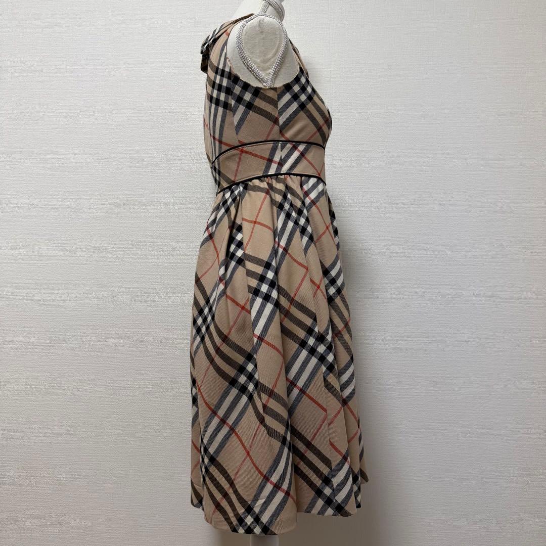 バーバリーブルーレーベル ノースリーブワンピース ノバチェック