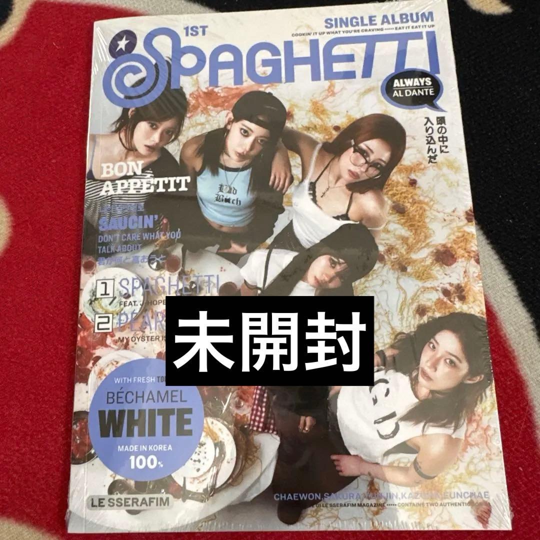 LE SSERAFIM SPAGHETTI コンパクト 未開封 全員 - メルカリ