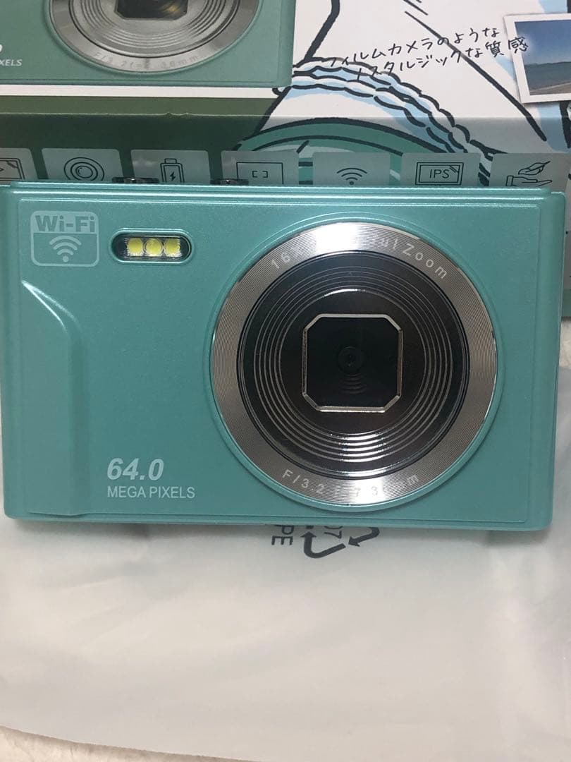 コンデジ コンパクトデジタルカメラ ドン・キホーテ64GBカード付き