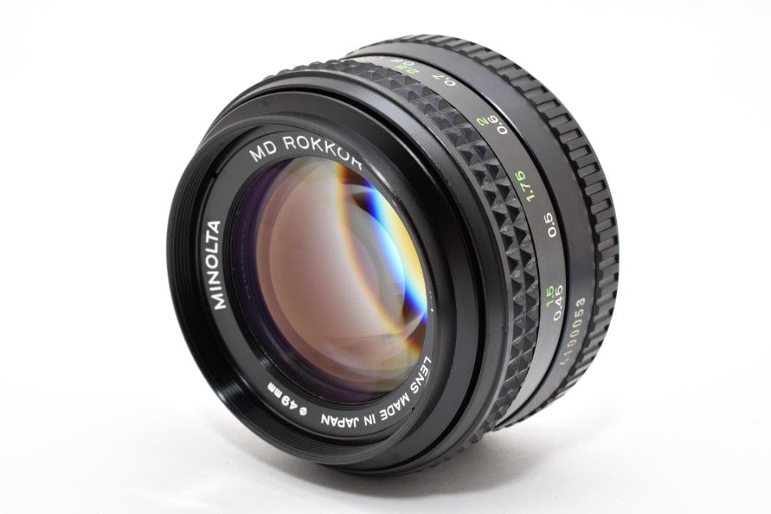 Minolta MD Rokkor 50mm F1.4 #7923 - メルカリ