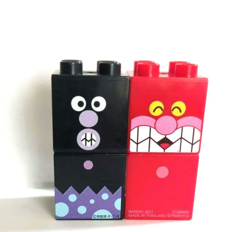 アンパンマン ブロックラボ レア 非売品 アカキンマン - メルカリ