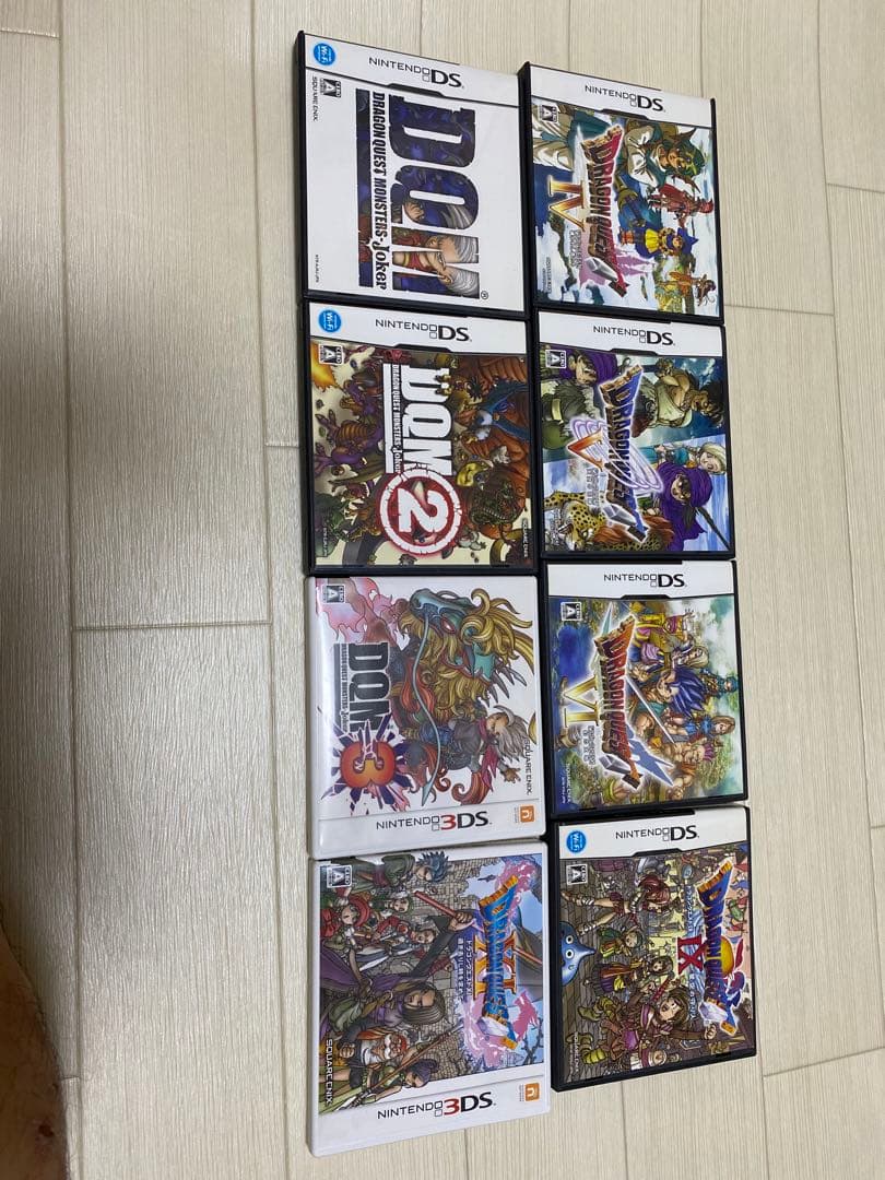 ドラゴンクエスト　dsソフト　セット ドラクエ4〜9DSソフトセット - メルカリ