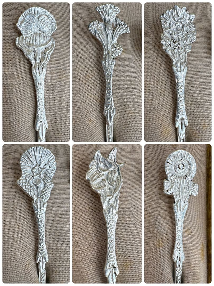 最終お値下げ】 ヴィンテージフラワーモチーフシルバープレート