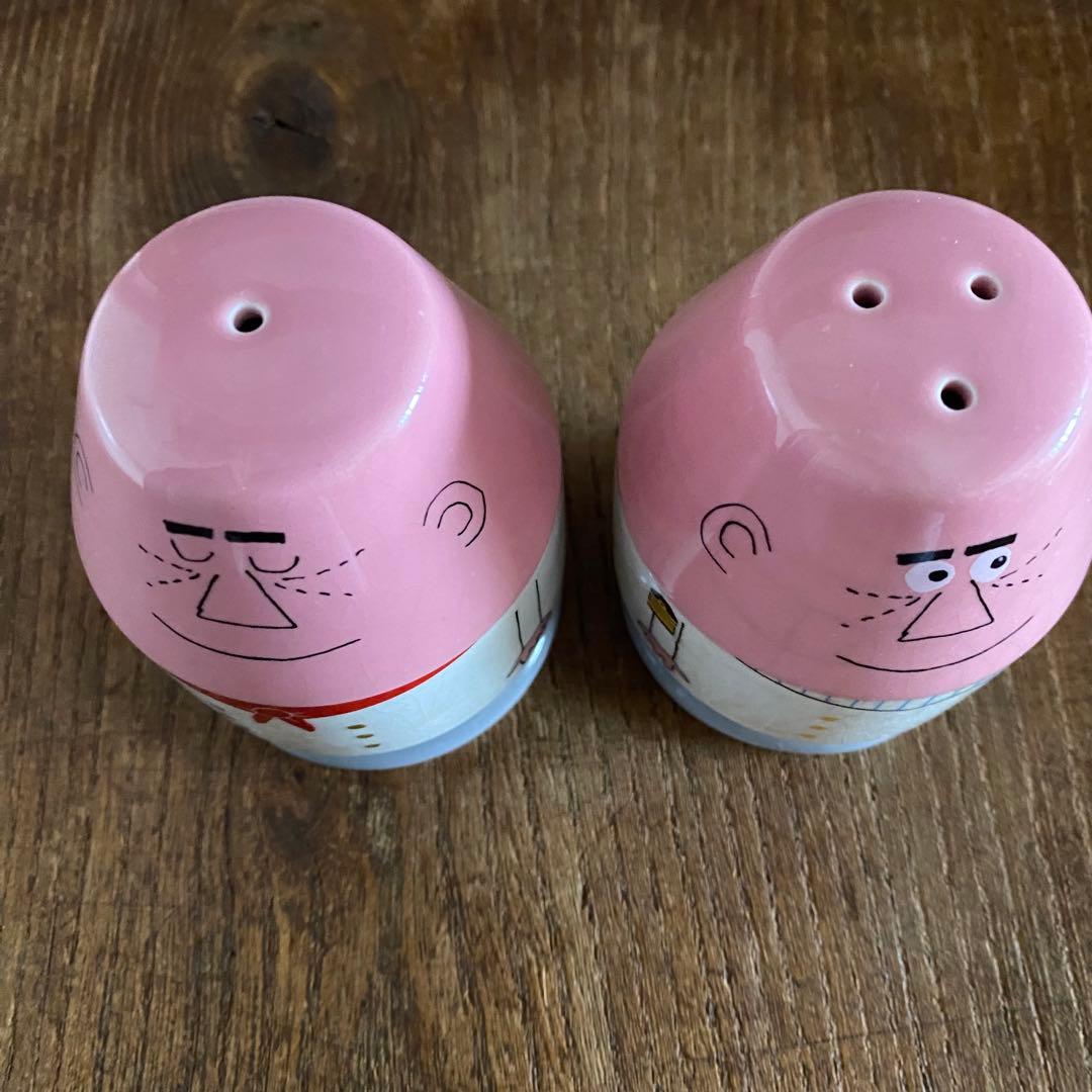 ☆ アンクルトリス 柳原良平 ソルト&ペッパー 陶磁器 2つセット - メルカリ