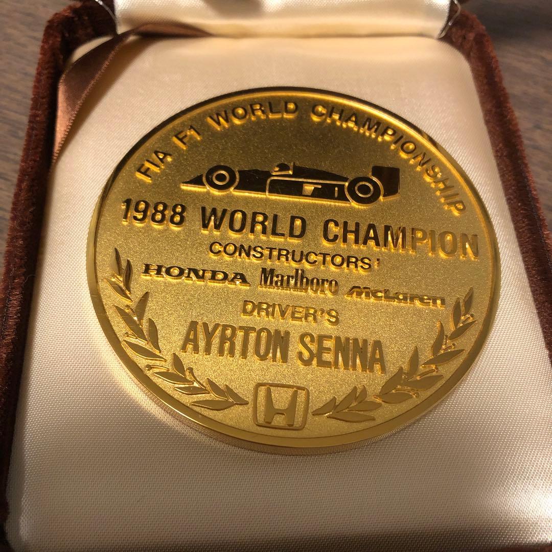 アイルトン・セナ 1988年 F1 世界選手権 優勝メダル - メルカリ