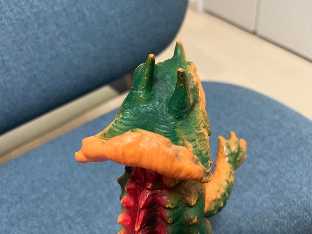 トリケラン ソフビ 三浦トーイ パチ怪獣 昭和レトロ マルサン