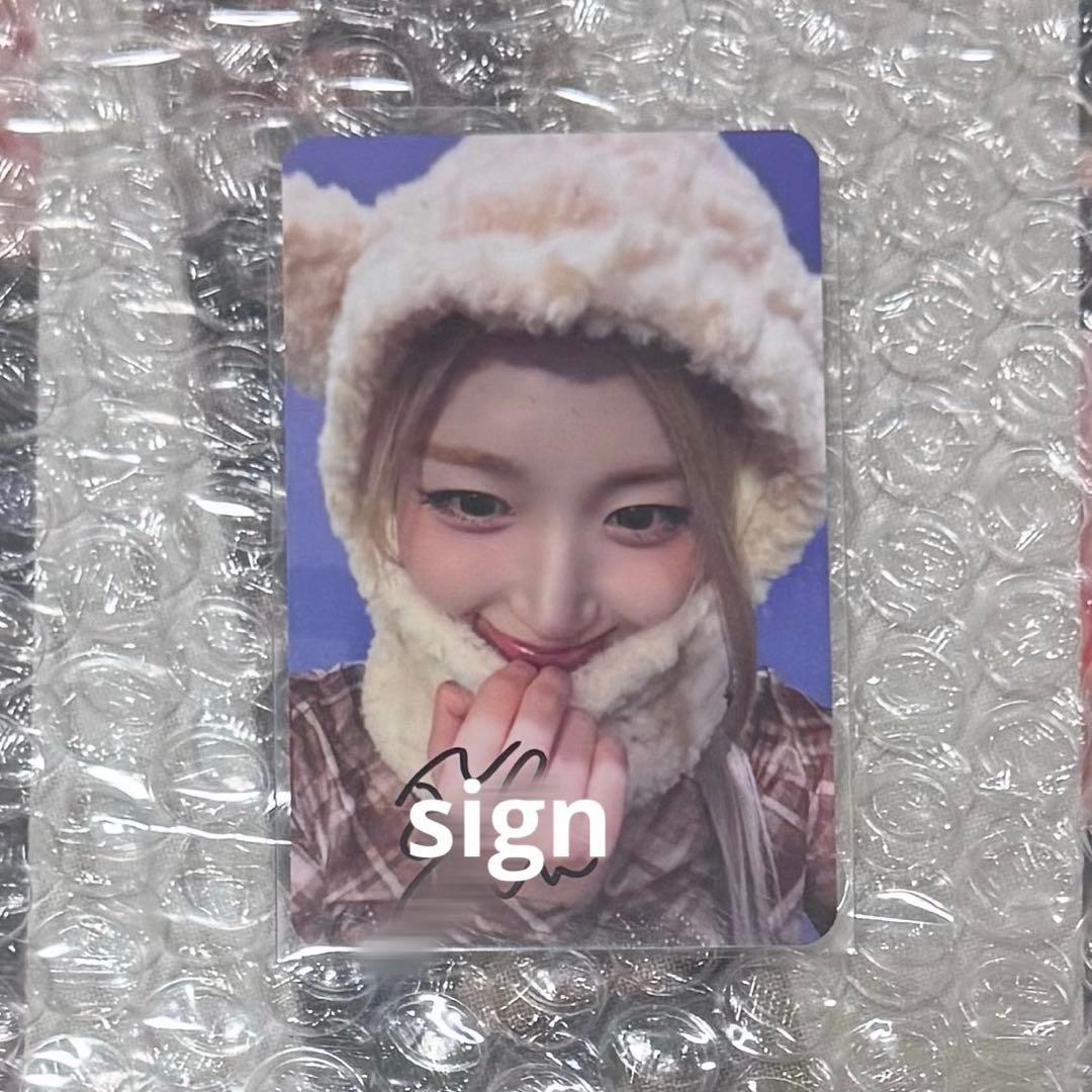 NMIXX へウォン BV makestar 直筆サイン 当選 トレカ - メルカリ