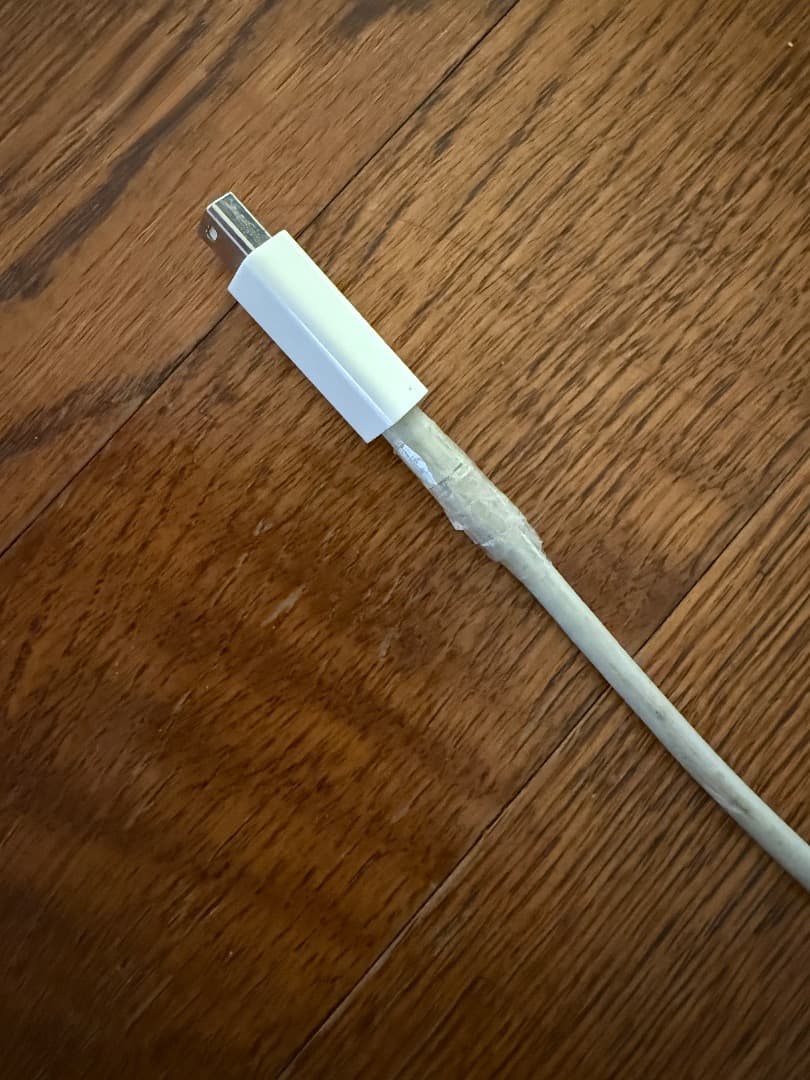 ジャンク）ThunderboltDisplay 27 USB-C変換コネクタ付