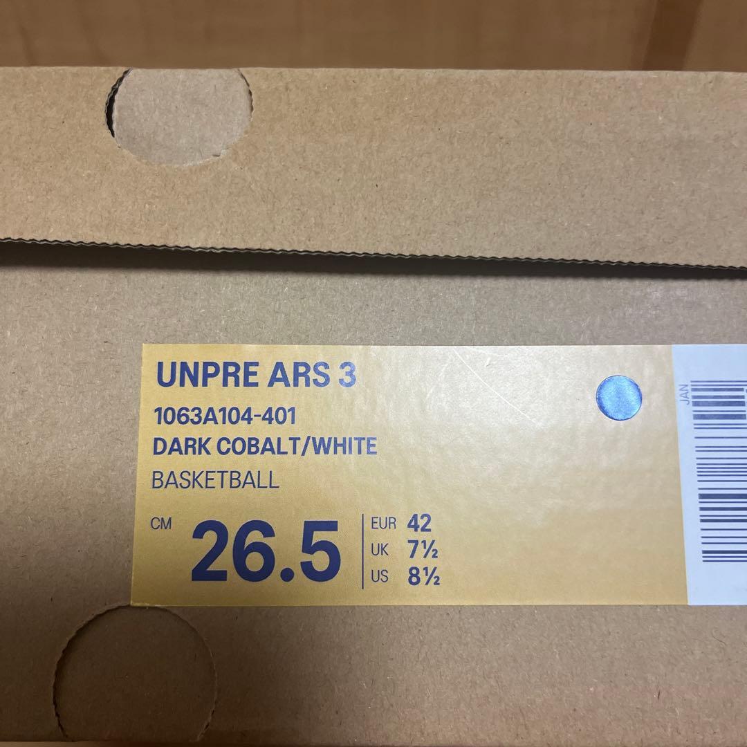 【美品バッシュ】アシックス アンプレアルス3 26.5cm ３連休セール開催中