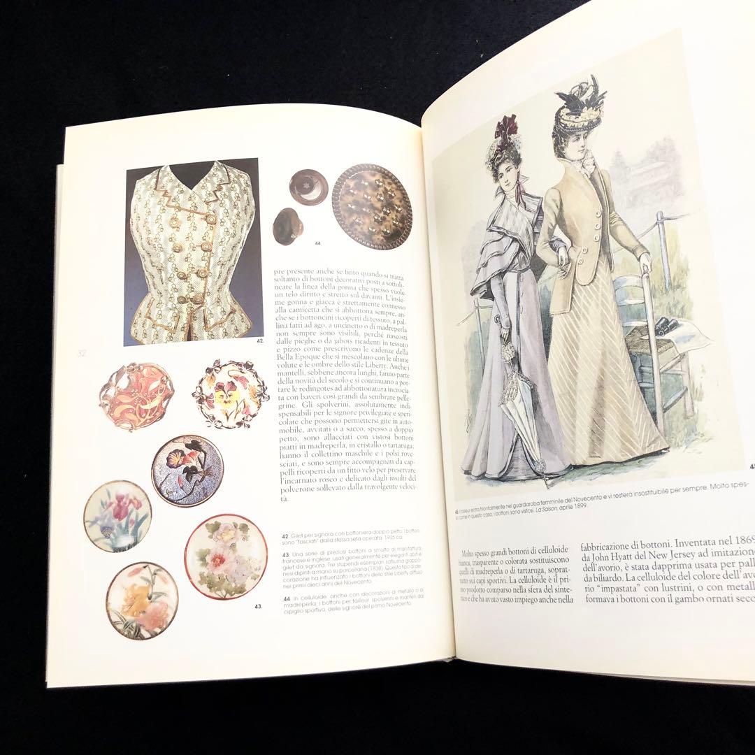 中世から現代までのボタン 写真集「Bottoni」Zanfi Editori