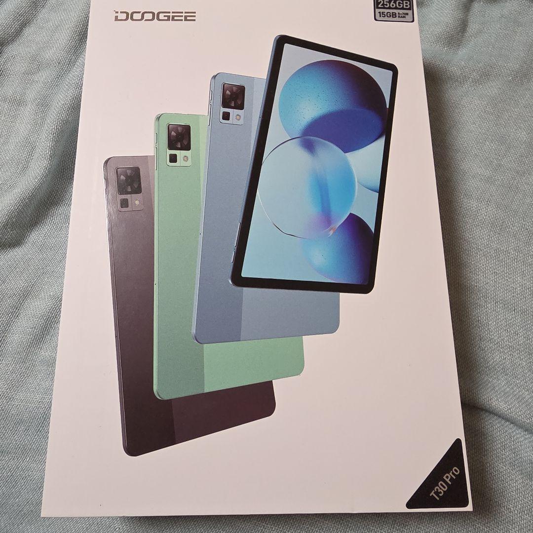 DOOGEE T30 Pro 256GB ミントグリーン Doogee T30 PRO 11 Inch FHD+ 2.5K Screen 8580mAh 8+256GB Fashion 4G