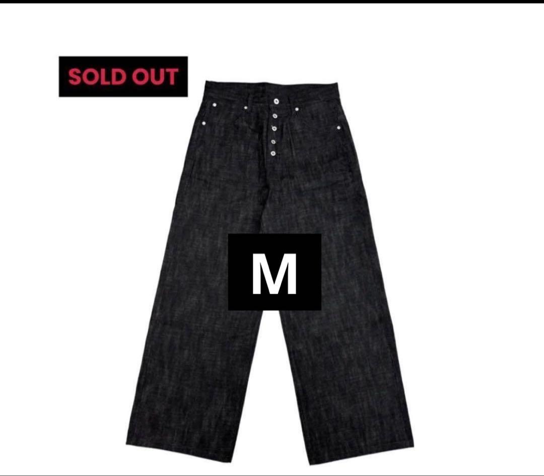 9/S PROJECT BUTTON FLY DENIM - BLACK M - メルカリ