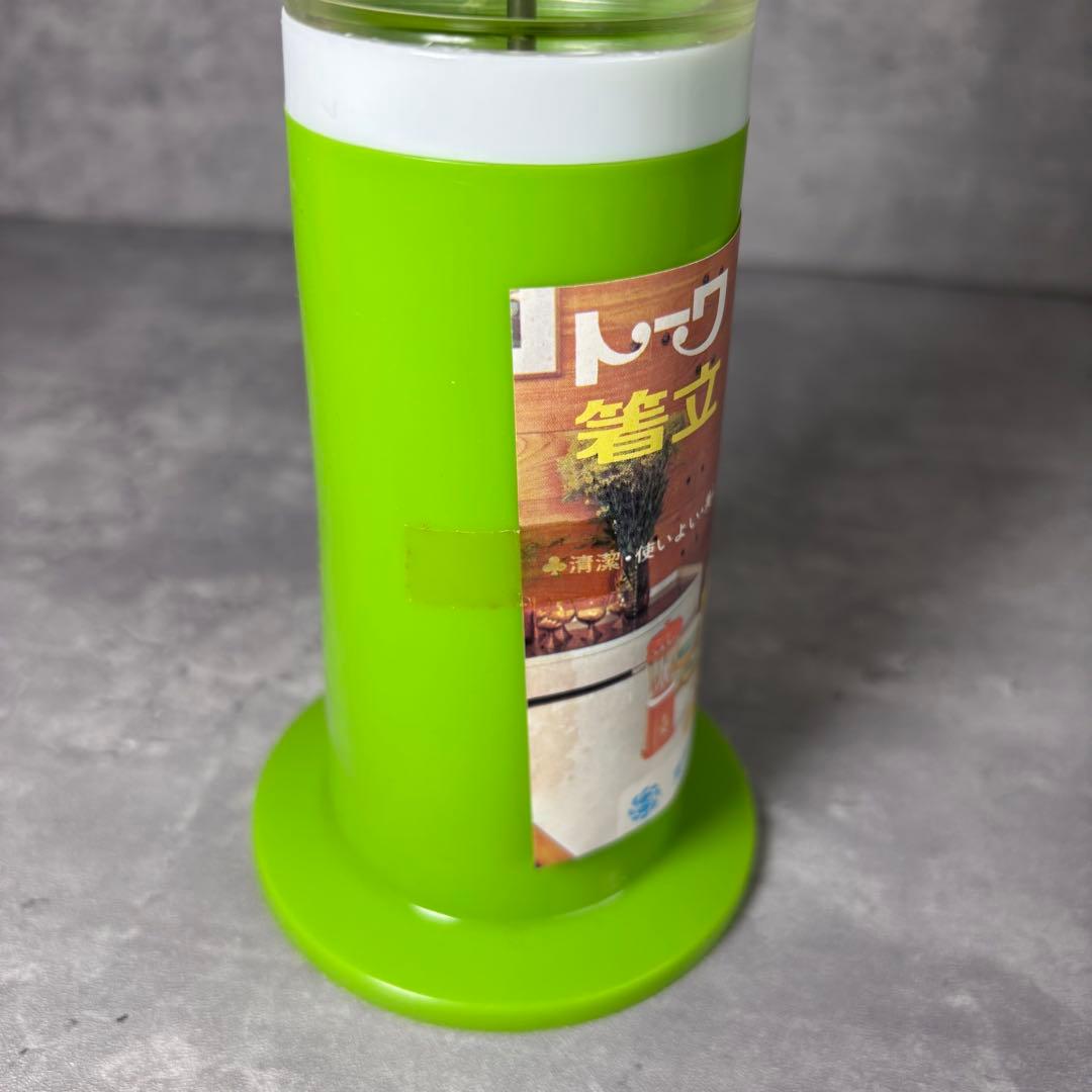 新品未使用】レトロポップ 箱付き 箸立て トーワ TOWA 花柄 昭和レトロ