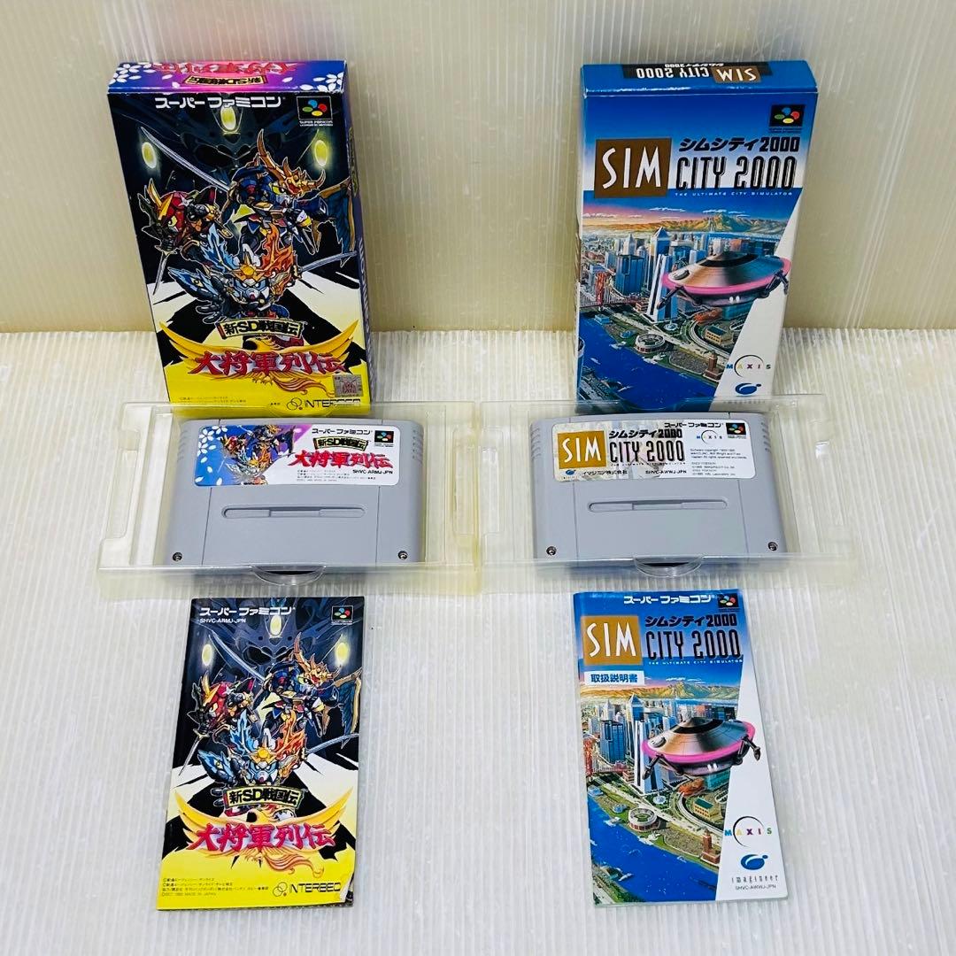 セット売り】SFC スーパーファミコン ソフト 箱付き 10本 まとめ売り