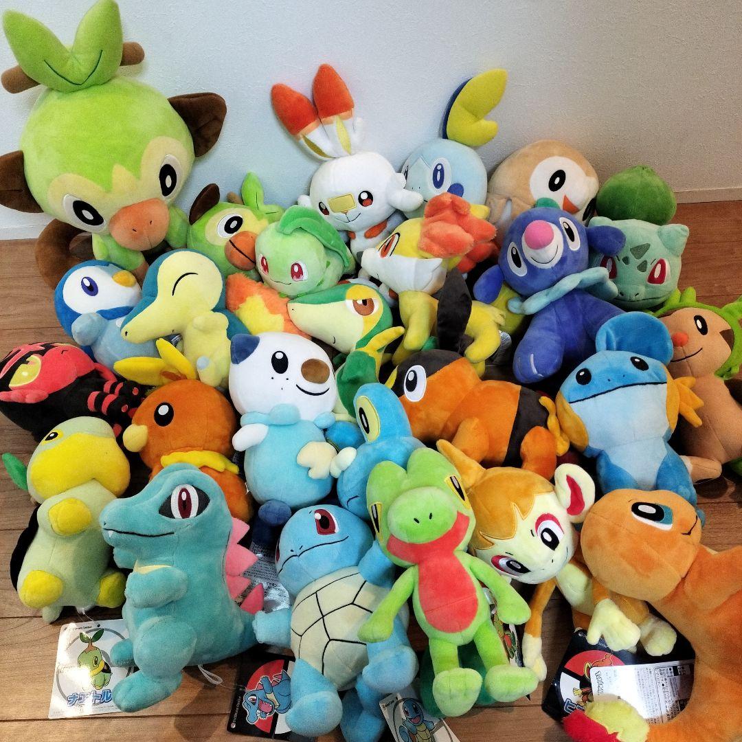 ポケモンセンター 歴代御三家ぬいぐるみ まとめ売り - メルカリ