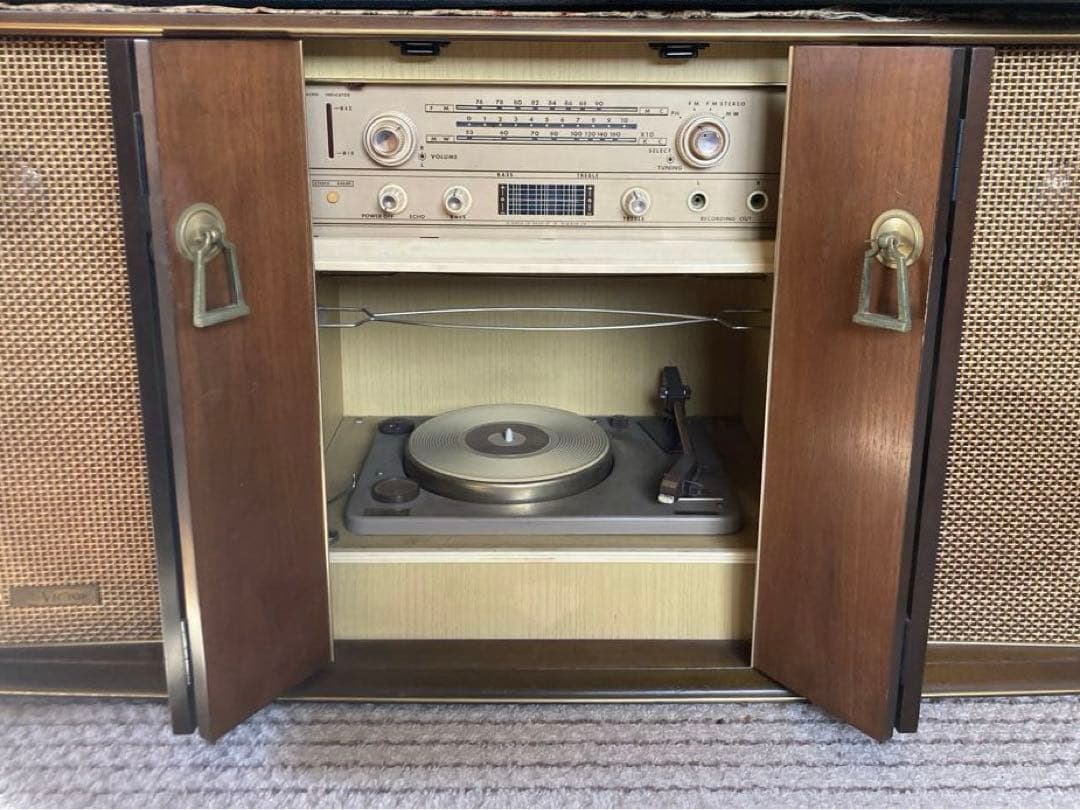 8月中旬までの出品 ビクター ステレオ STL-466 昭和レトロ 動作確認済