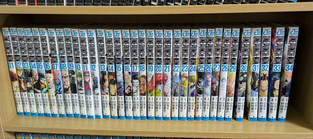 ワンパンマン1〜34巻全巻セット ワンパンマン 全巻 1-34巻+ヒーロー大全 村田 雄介｜Yahoo!フリマ（旧
