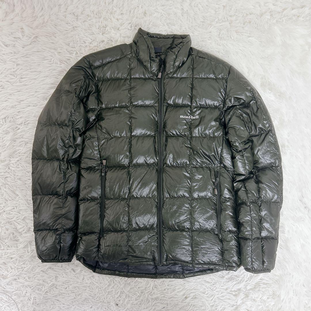 極美品】montbell モンベル スペリオダウンジャケット M グリーン