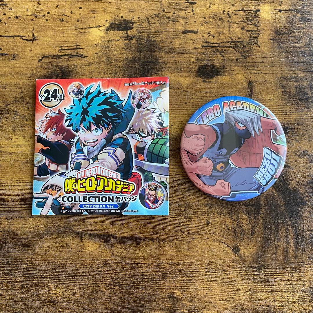 ヒロアカ【ヒロアカ展限定】缶バッジ オールマイト テンタコル 障子目