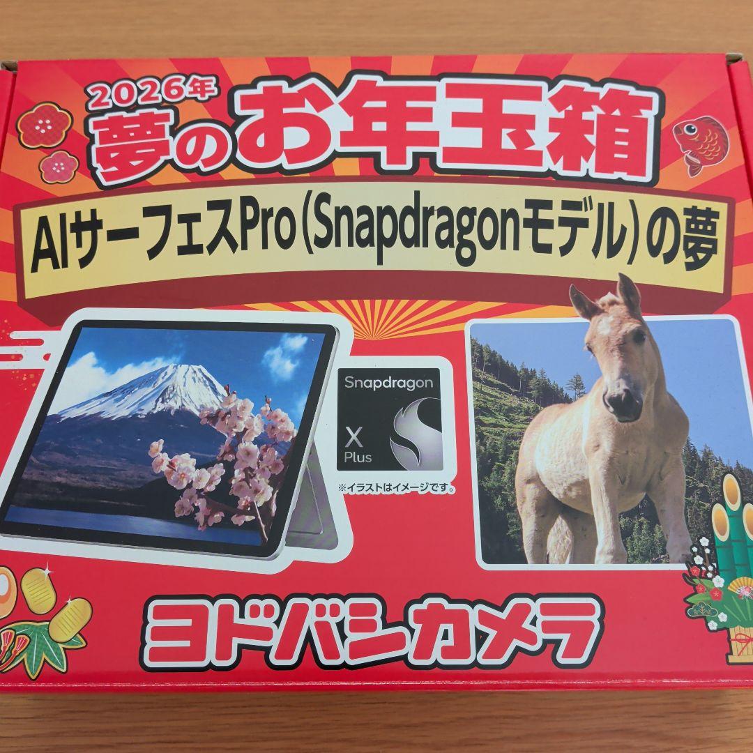 ヨドバシ 福袋 福箱 AIサーフェスPro (Snapdragonモデル) - メルカリ