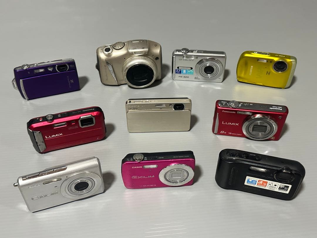 10台 デジカメラ まとめ【動作未確認ジャンク扱】② - メルカリ
