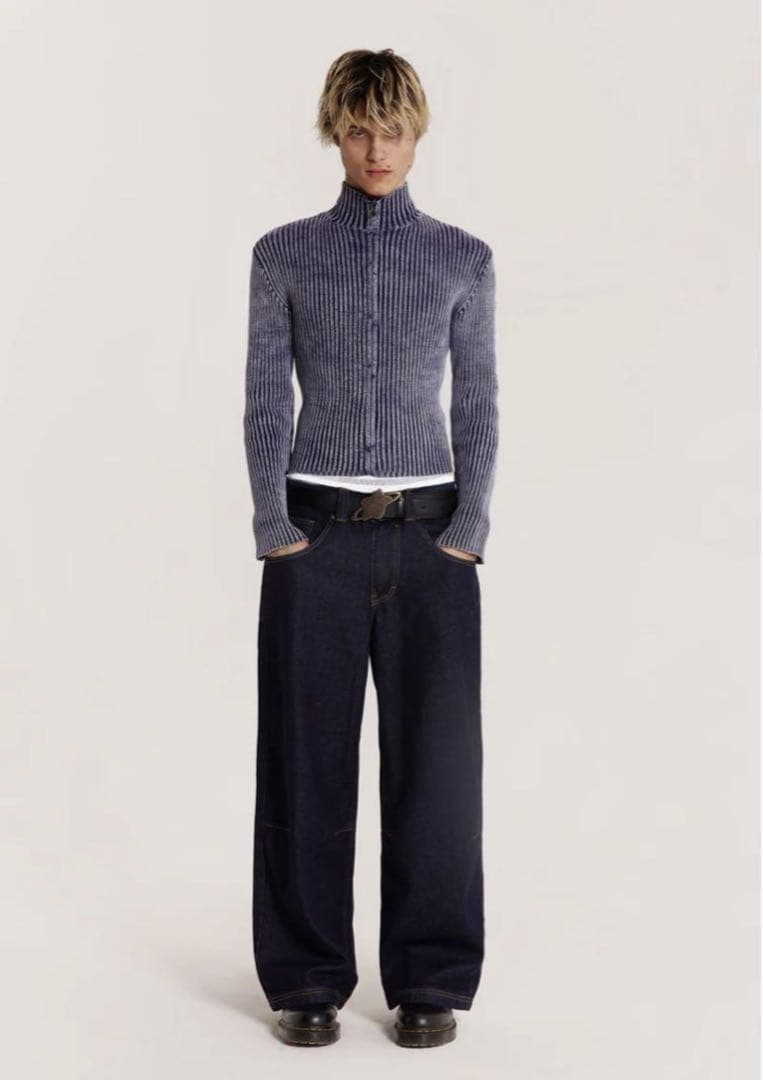 JADED LONDON Lucid Knit Track Top 短丈 - メルカリ