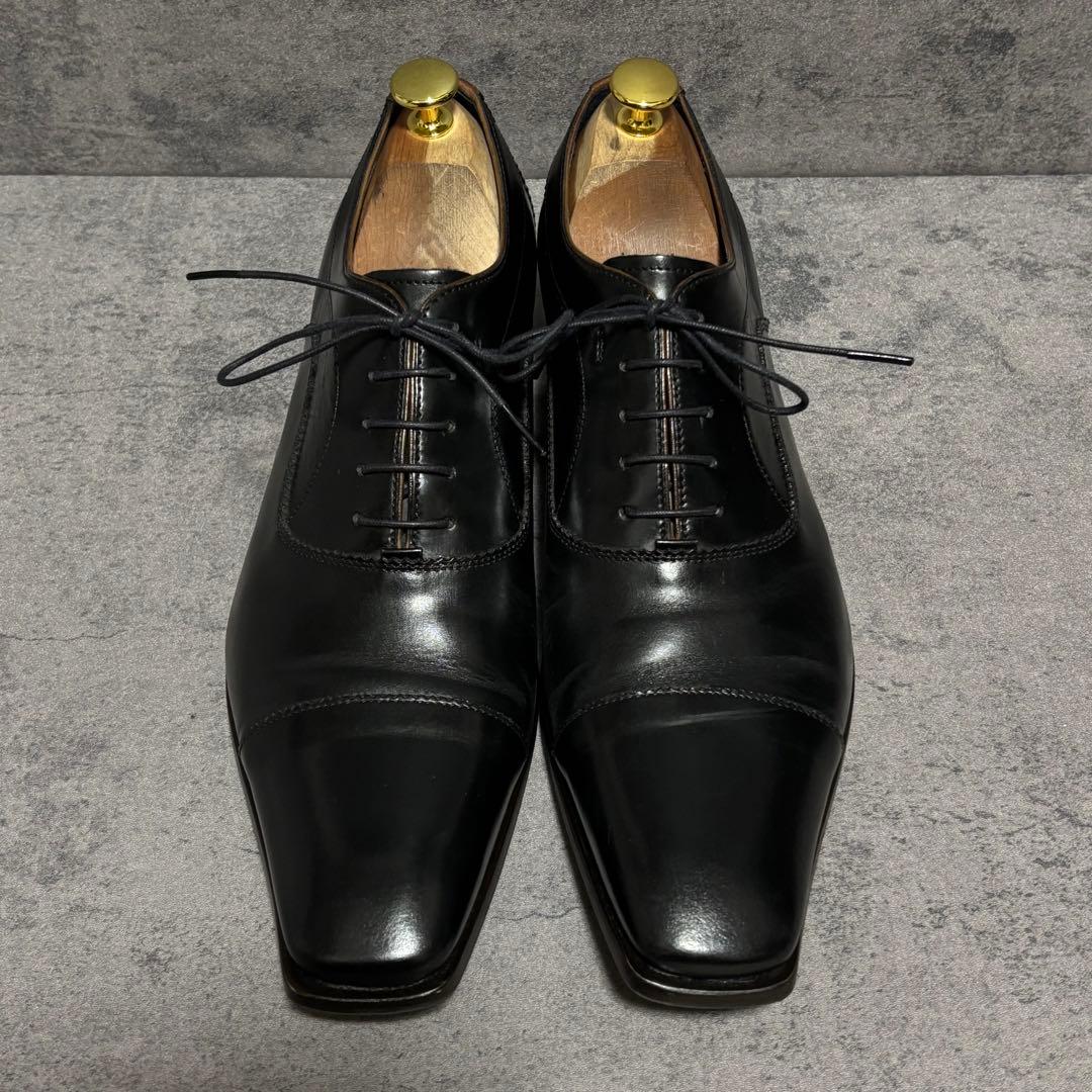 未使用級 キャサリンハムネットロンドン ドレスシューズ ブラック 黒