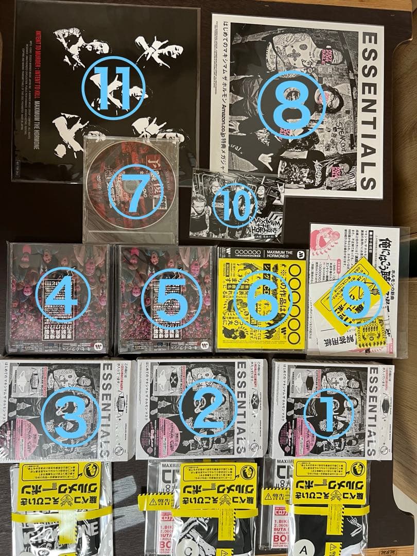 本日1日限定値下げ！マキシマム ザ ホルモンCD まとめセット売り