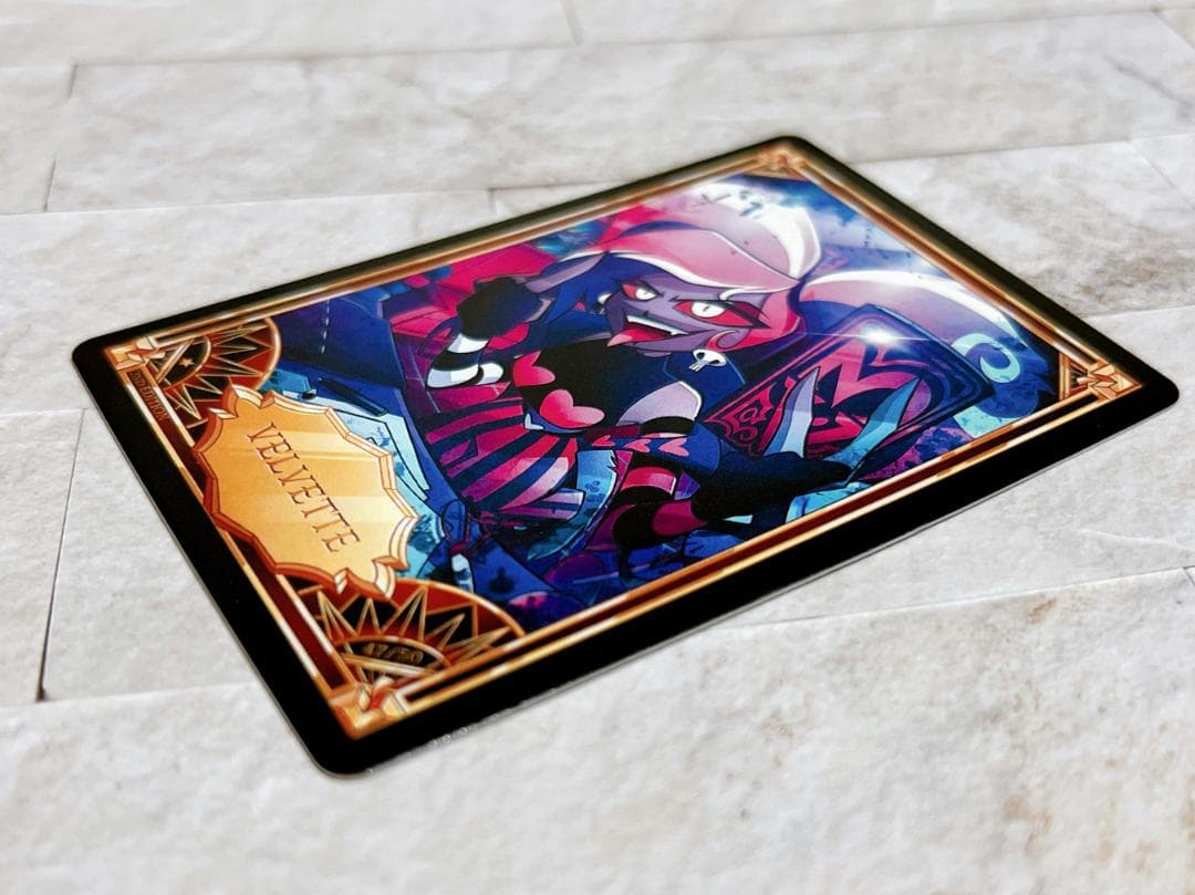 ハズビンホテル トレカ【Vees ヴォックス ヴァレンティノ ヴェルベット