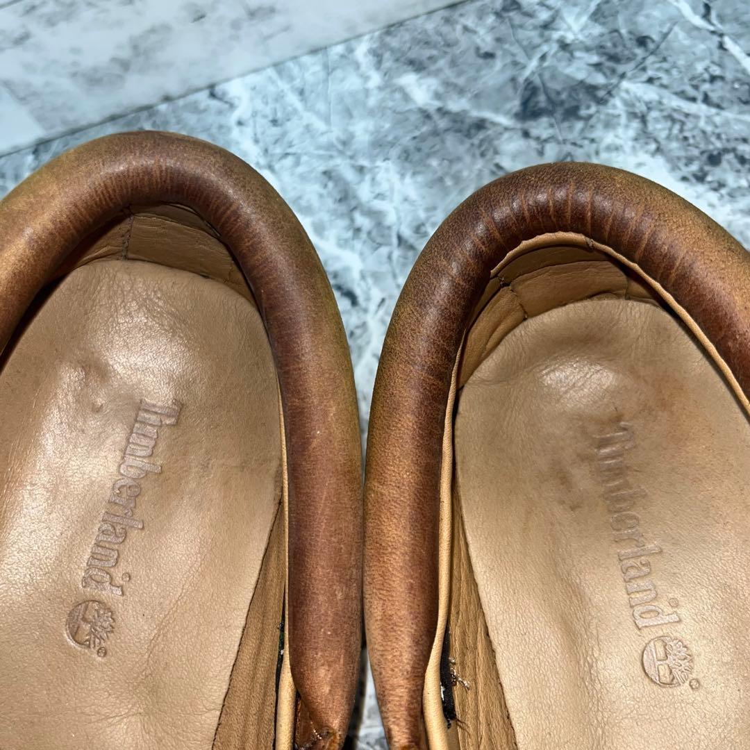 【美品】 ティンバーランド スリーアイ クラシック 27.5cm デッキシューズ