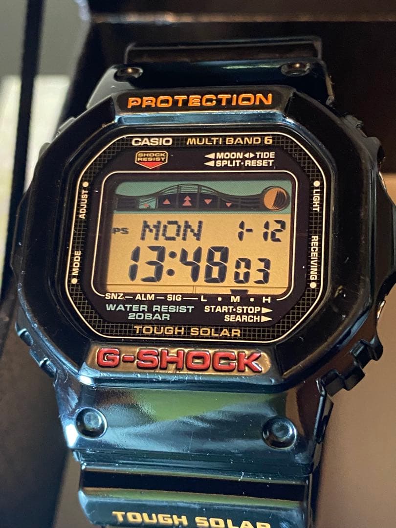 G-SHOCK G-LIDE マルチバンド6 GWX-5600 稼動品 G-SHOCK（G-ショック） 「G-LIDE（G-ライド） MULTI BAND 6」 GWX-5600