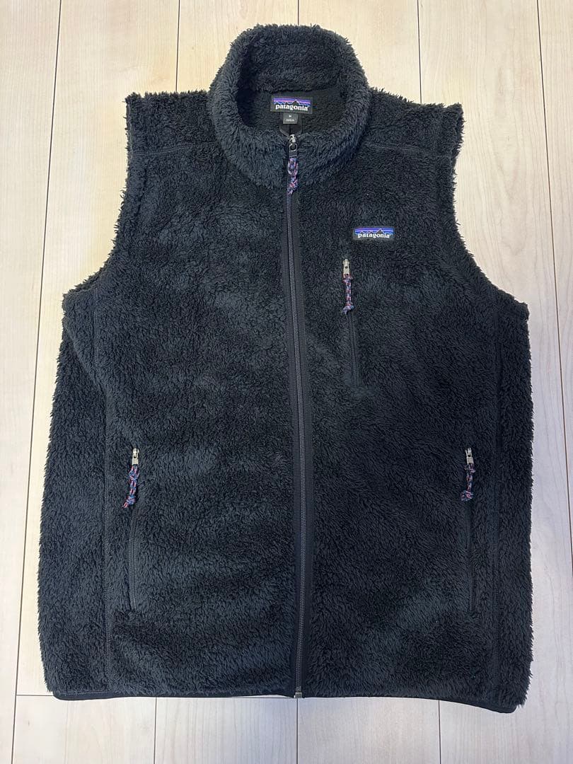 パタゴニア フリース ベスト ブラック メンズ M patagonia（パタゴニア） ボア フリース ベスト メンズ クラシック