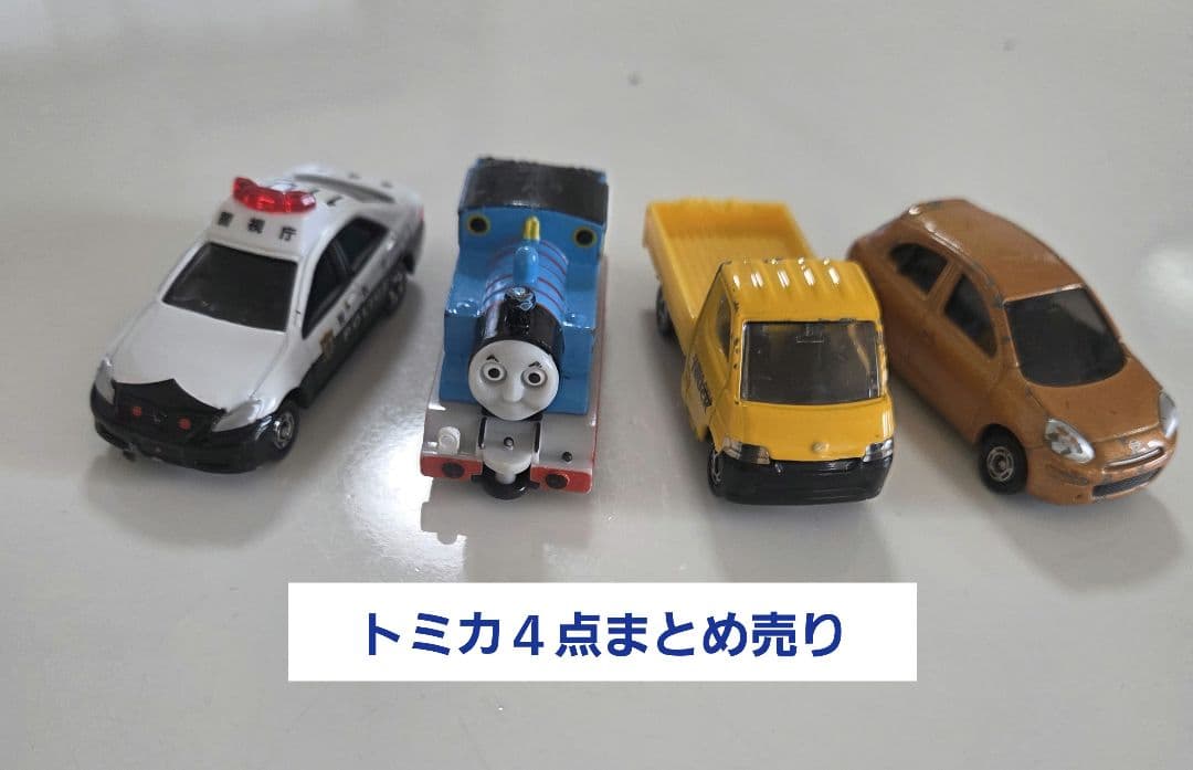 トミカ 4点まとめ売り(はこなし) - メルカリ