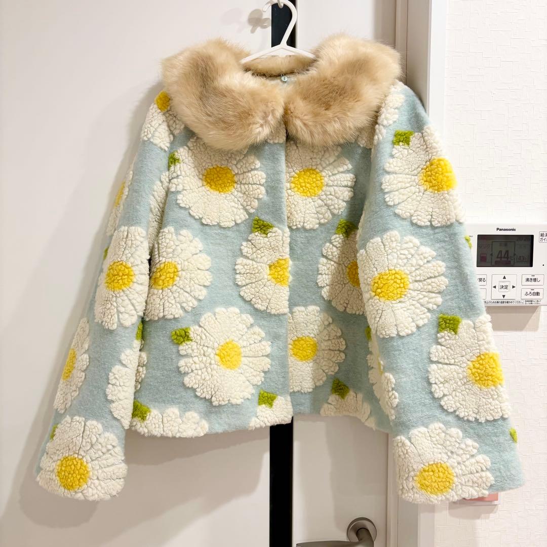 franche lippée フランシュリッペ コート マーガレット ミント M franche lippée フランシュリッペ コート マーガレット ミント M