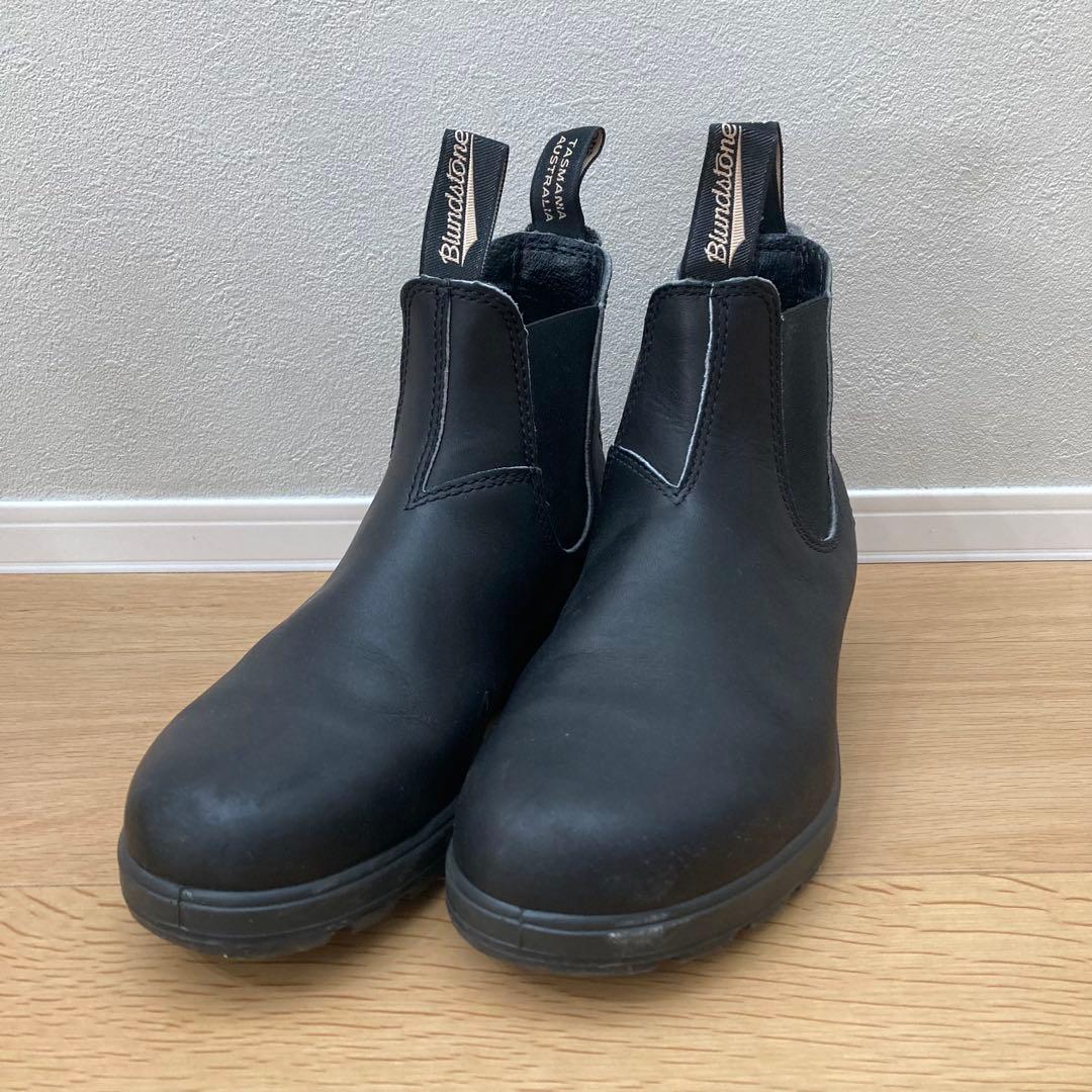 ブランドストーン サイドゴア ブーツ ブラック5 24.5㎝ BLUNDSTONE（ブランドストーン） サイドゴア ブーツ レザー シューズ