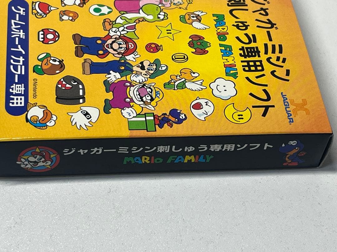 ゲームボーイカラー ジャガーミシン刺しゅう専用ソフト マリオ