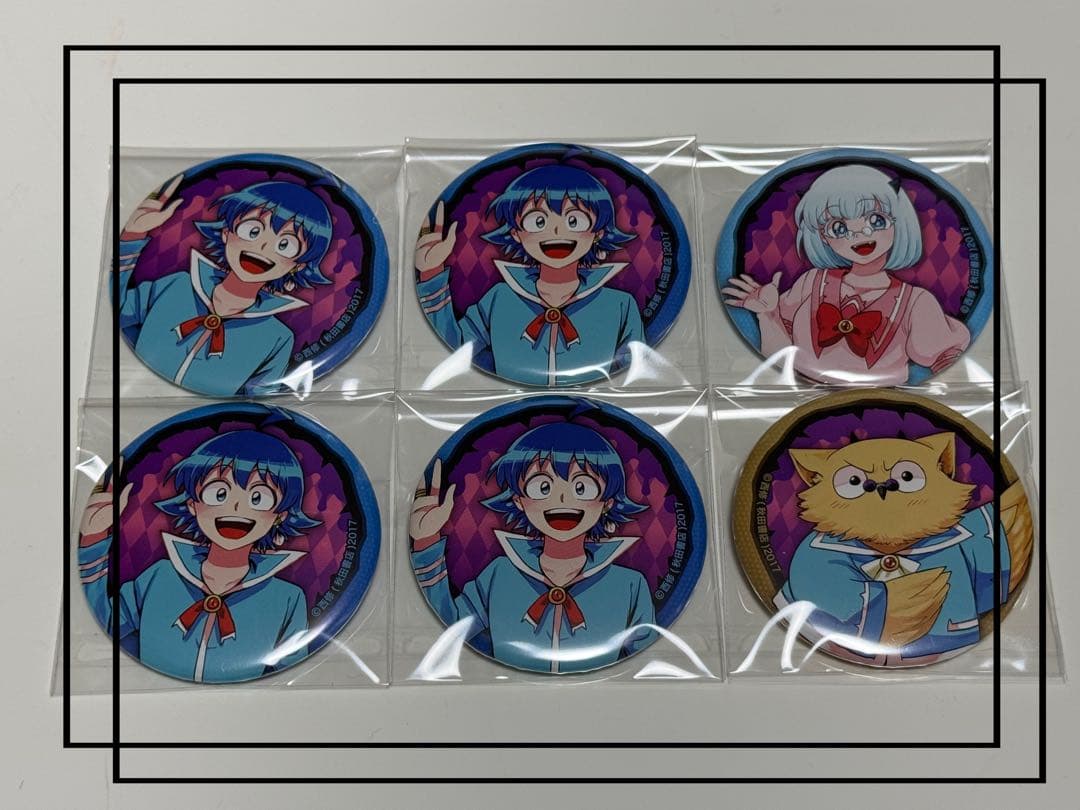 魔入りました！入間くん 魔入間展 缶バッジ 入間 ケロリ カムイ - メルカリ