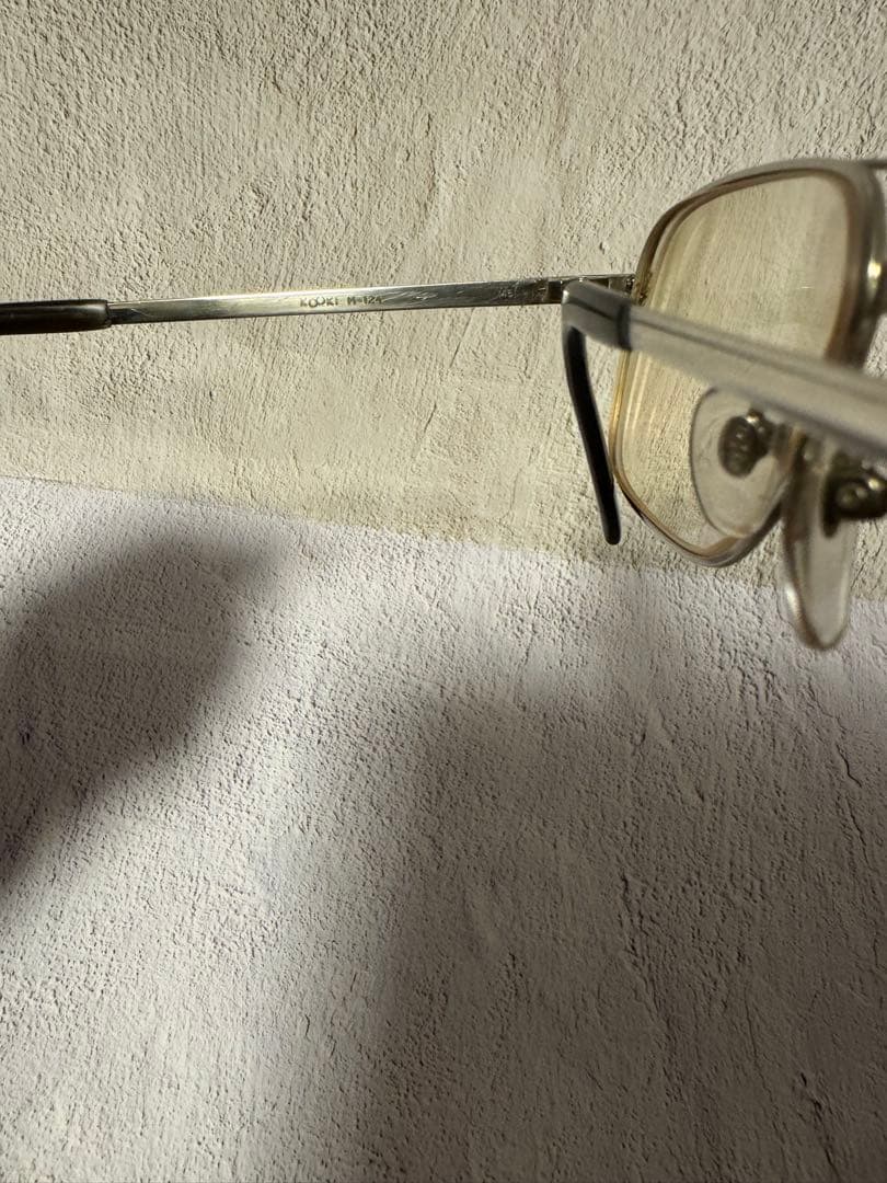 増永眼鏡 kooki ツーブリッジ シルバー メガネ