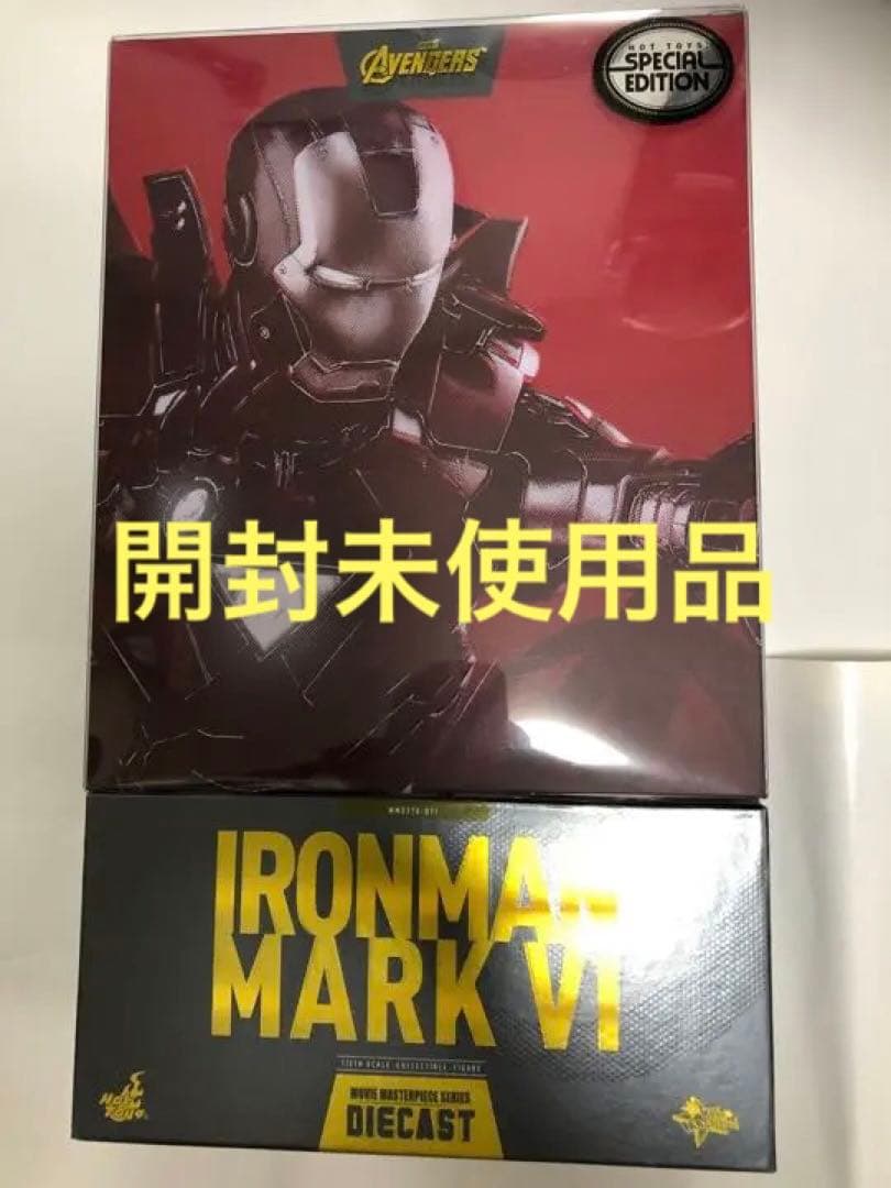週末値下げ　開封未使用　ホットトイズDICAST アイアンマンマーク6限定版 ムービー・マスターピース DIECAST】『アベンジャーズ』1／6