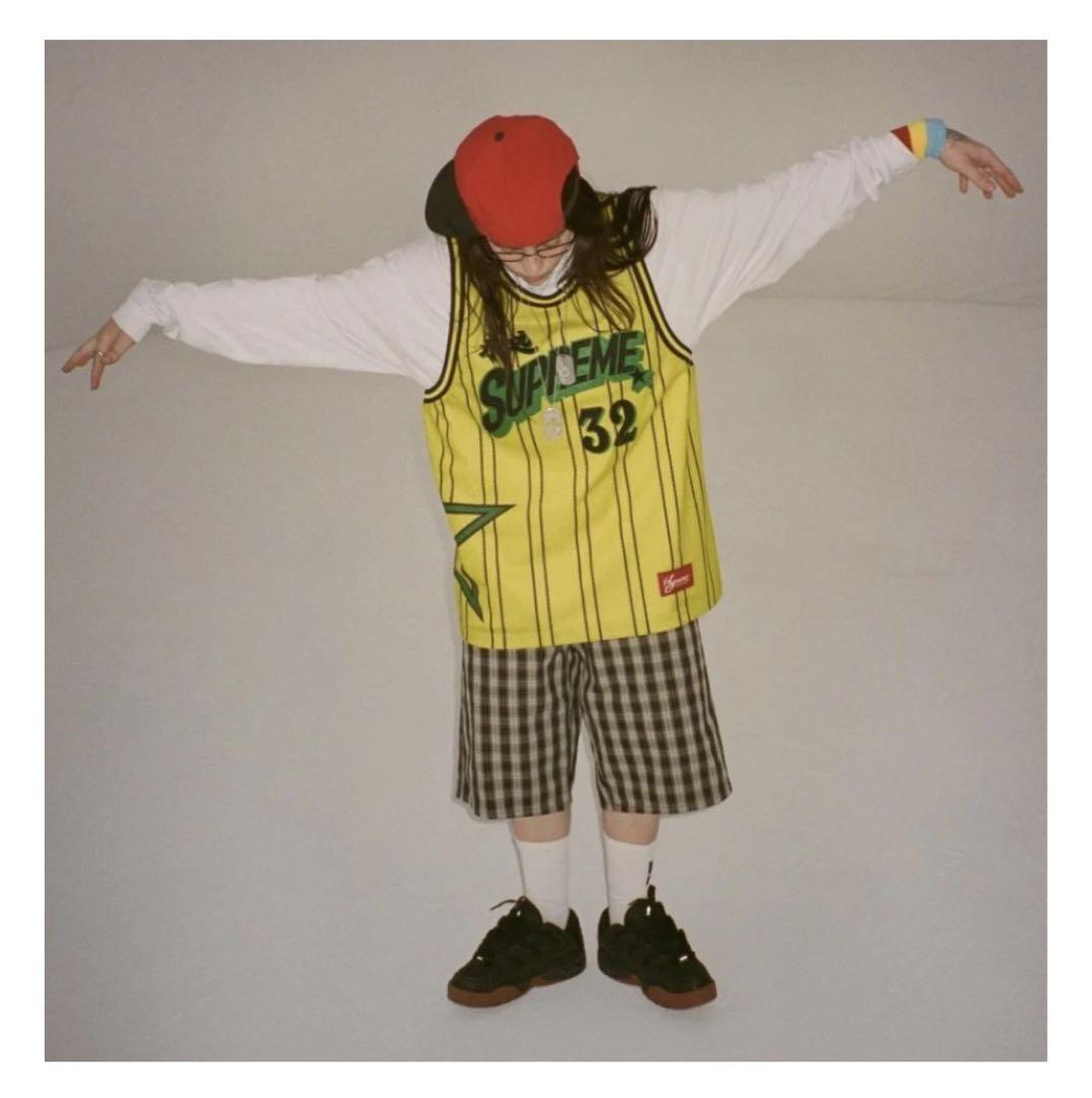 Supreme Star Basketball Jersey Yellow L - メルカリ