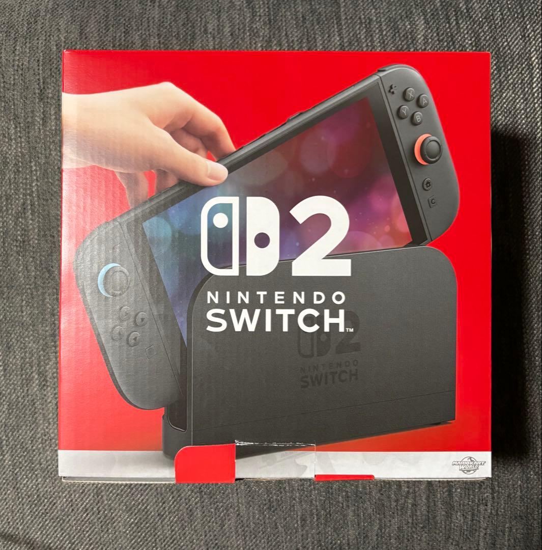 Nintendo switch2マリオカートワールドセット日本語 レシート付き