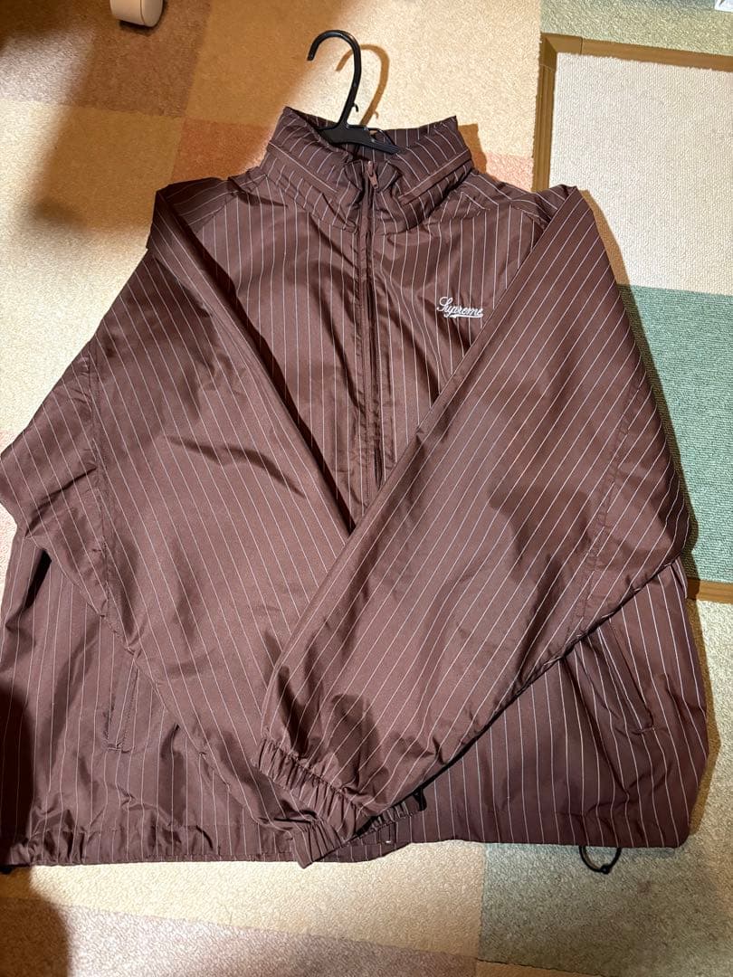 ジャケット・アウター Supreme Reflective Pinstripe TrackJacket Supreme Reflective Pinstripe Track Jacket (FW24) - $178